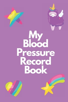 Paperback My Blood Pressure Record Book