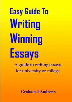 Paperback Easy Guide To Writing Winning Essays Book