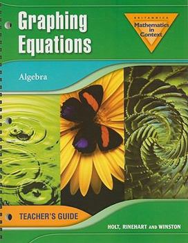 Spiral-bound Graphing Equations: Algebra Book