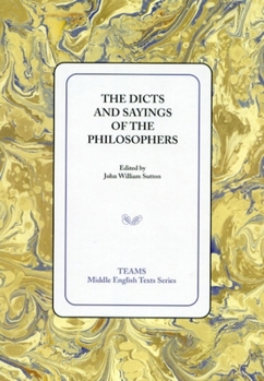 Dicts And Sayings of the Philosophers
