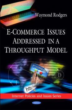 Hardcover E-Commerce Issues Addressed in a Throughput Model (Internet Policies and Issues Series) Book