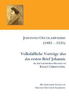 Paperback Volksfaßliche Vorträge über den ersten Brief Johannis [German] Book