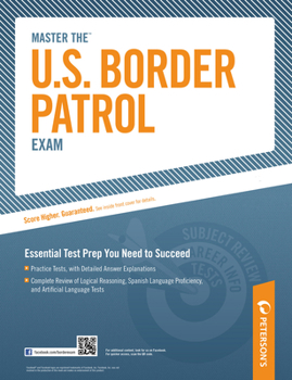Paperback Master the U.S. Border Patrol Exam Book