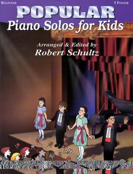 Paperback Popular Piano Solos for Kids Book