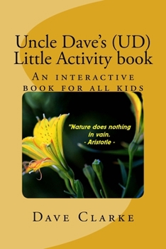 Paperback Uncle Dave's (UD) little Activity book: An interactive book for all kids Book