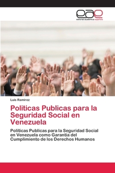 Paperback Politicas Publicas para la Seguridad Social en Venezuela [Spanish] Book