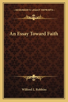 An essay toward faith