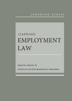 Hardcover Learning Employment Law (Learning Series) Book