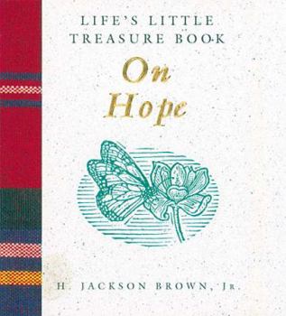 Hardcover Life's Little Treasure Book on Hope Book