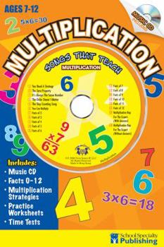 Multiplication Sing Along Activity Book with CD: Songs That Teach Multiplication (Sing Along Activity Books)