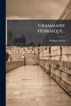 Paperback Grammaire Hébraïque... [French] Book