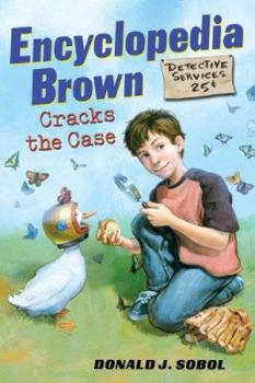 Hardcover Encyclopedia Brown Cracks the Case Book