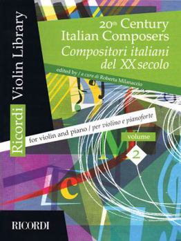 Paperback 20th Century Italian Composers: Volume 2 Violin and Piano Book