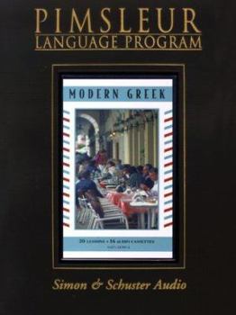 Audio Cassette Greek (Modern) - 2nd Ed. Book