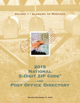 Paperback 2015 National Zip Code Directory Book