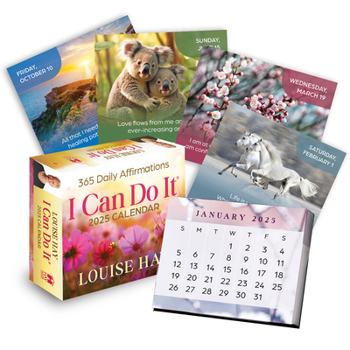 Calendar I Can Do It(r) 2025 Calendar: 365 Daily Affirmations Book