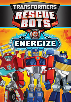 DVD Transformers Rescue Bots: Energize Book