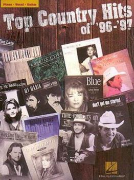 Paperback Top Country Hits of '96/'97 Book