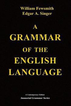 Paperback A Grammar of the English Language Book