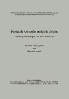 Paperback Poetica de Aristoteles Traducida de Latin: Ilustrada Y Comentada Por Juan Pablo Martir Rizo [German] Book