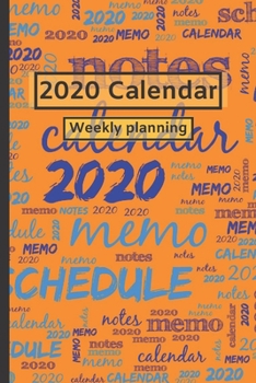 Paperback 2020 Calendar: Weekly planning Book