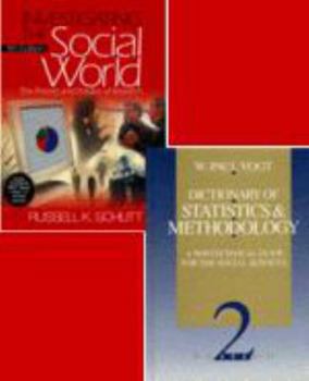 Paperback Investigating the Social World / Dictionary of Statistics & Methodology Bundle Book
