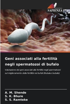 Paperback Geni associati alla fertilità negli spermatozoi di bufalo [Italian] Book