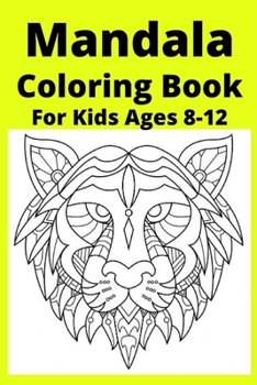 Paperback Mandala Coloring Book For Kids Ages 8-12 [Large Print] Book