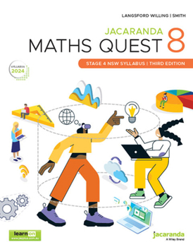 Paperback Jacaranda Maths Quest 8 Stage 4 Nsw Syllabus, 3e Learnon and Print Book