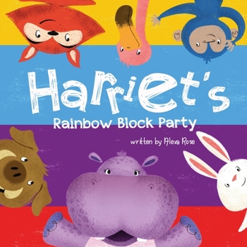 Paperback Harriet's Rainbow Block Party Book