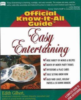 Paperback Fell's Official Know-It-All Guide: Easy Entertaining Book