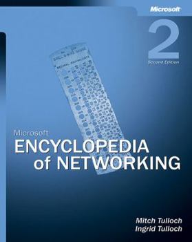 Paperback Microsofta Encyclopedia of Networking [With CDROM] Book