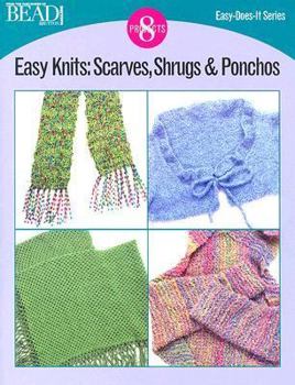 Paperback Easy Knits: 8 Projects: Scarves, Shrugs & Ponchos Book