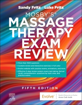 Paperback Mosby's(r) Massage Therapy Exam Review Book