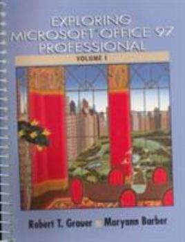 Paperback Exploring Microsoft Office 97 Professional Book