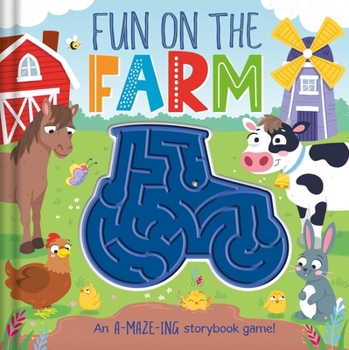 Paperback Fun on the Farm: An A-Maze-Ing Storybook Game Book