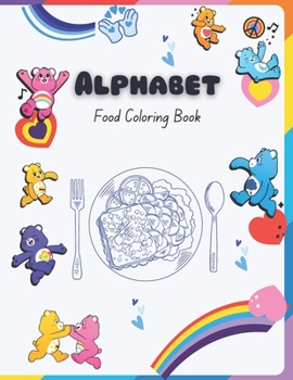 Paperback Food Alphabet Corloring Book