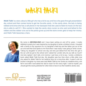 Paperback Walki Talki [Large Print] Book