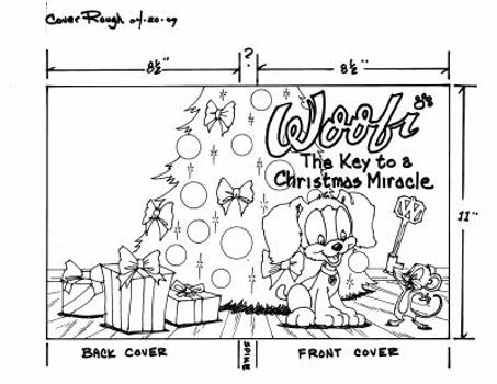 Hardcover Woofi: The Key to a Christmas Miracle Book