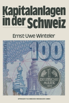 Paperback Kapitalanlagen in der Schweiz [German] Book