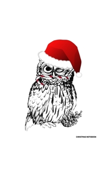 Paperback Christmas Notebook: Holiday Notepad With Lined College Ruled Paper For Taking Notes. Xmas Journal Diary 5 x 8 Inch Soft Cover For Home, Wo Book