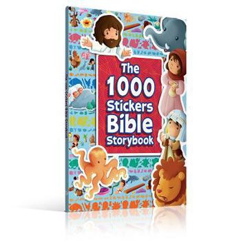 Paperback The 1000 Stickers Bible Storybook Book