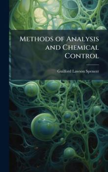 Hardcover Methods of Analysis and Chemical Control Book