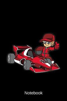 Notebook: Race Car Driver Notepad