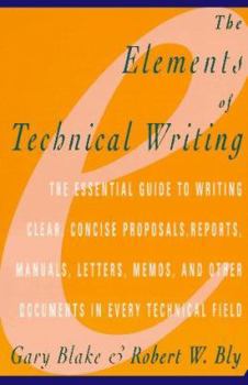 Paperback Elements of Technical Writing Book