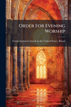 Paperback Order For Evening Worship Book