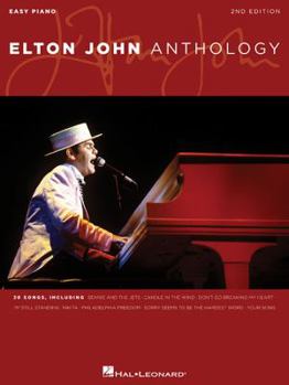 Paperback Elton John Anthology Book