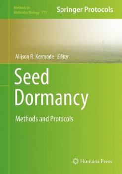 Hardcover Seed Dormancy: Methods and Protocols Book