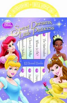 Board book Disney Princess: Sweet Dreams, Little Princess 12 Book Block Book