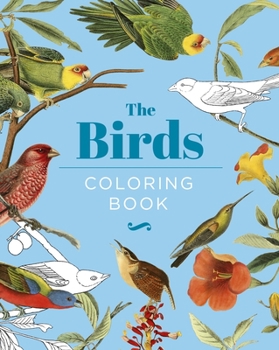 Hardcover The Birds Coloring Book: Hardback Gift Edition Book
